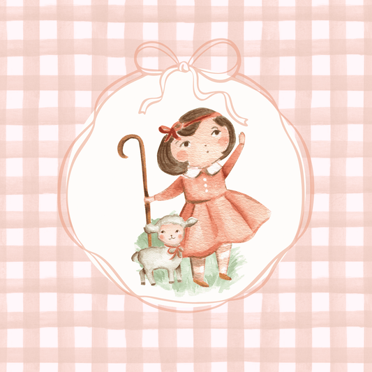 Set of Four- Mother Goose Characters