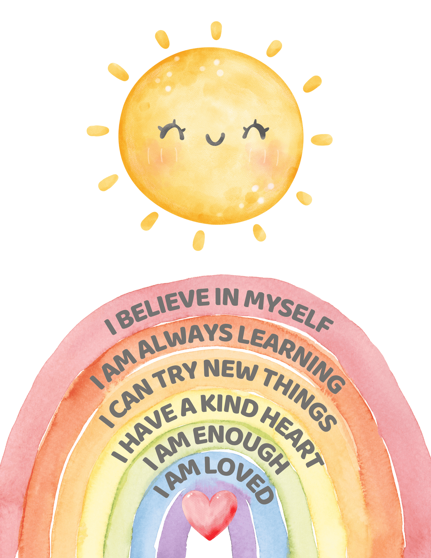 Rainbow Affirmations