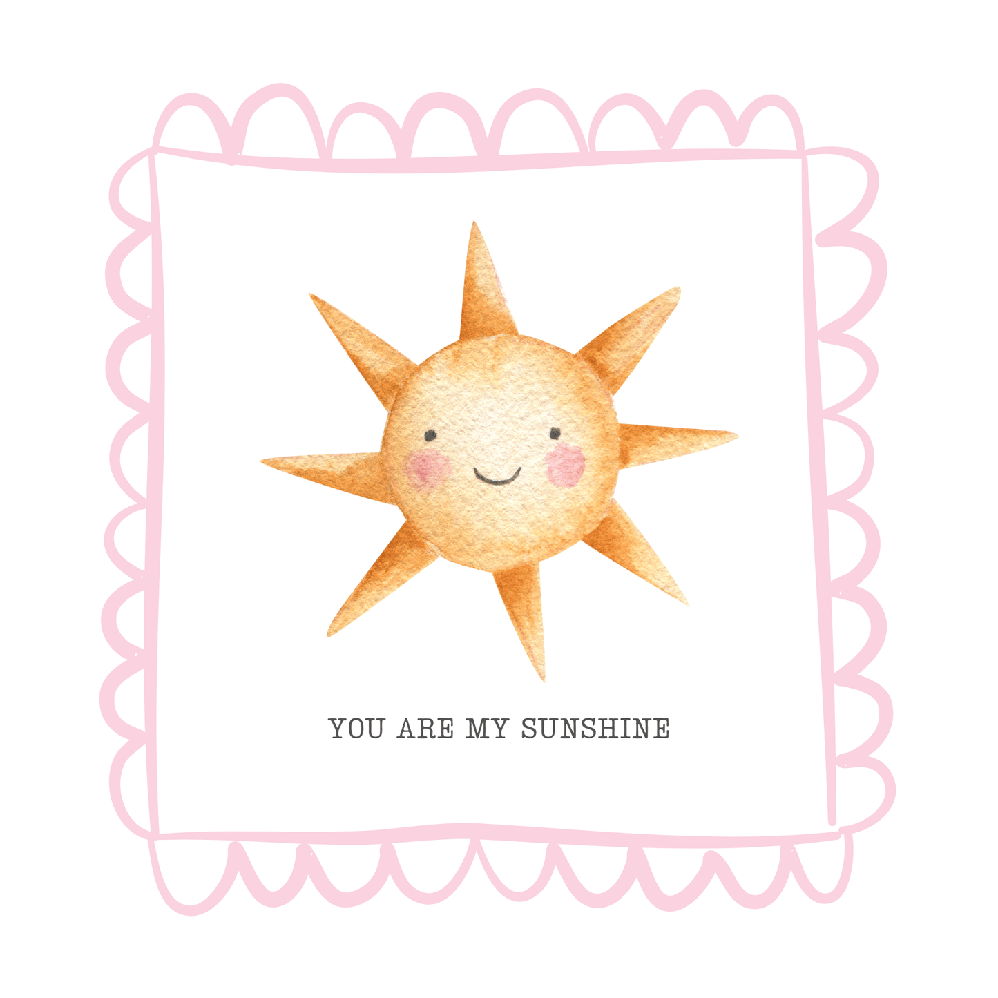 Set of Three-You Are My Sunshine