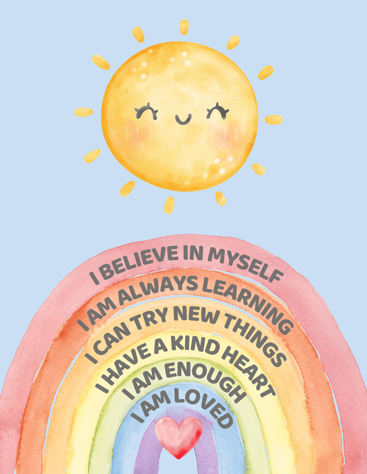 Rainbow Affirmations