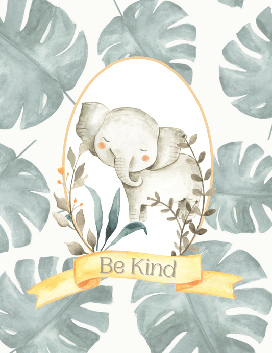 Set of Three-Inspirational Safari Friends