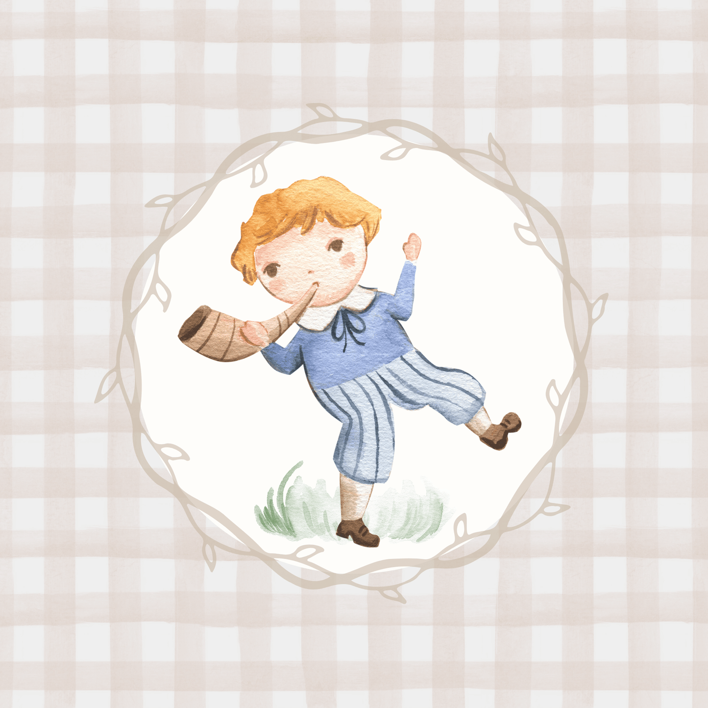 Set of Four- Mother Goose Characters